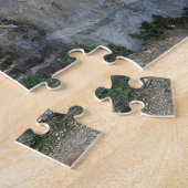 Surreal Fantasy Abandoned French Chateau Courtyard Puzzle (Seite)