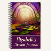 Surreal Fantasy Art Bedside Lucio Dream Journal Notizblock (Vorderseite)