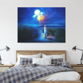 Surreal Fantasy Child Leinwanddruck (Insitu (Schlafzimmer))