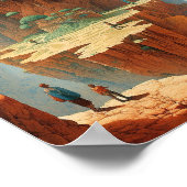 Surreal Fantasy City Poster (Ecke)