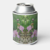 Surreal Fantasy Iris Blumenweg Dosenkühler (Kanne Rückseite)