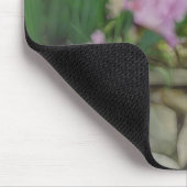 Surreal Fantasy Iris Blumenweg Mousepad (Ecke)