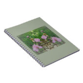 Surreal Fantasy Iris Blumenweg Notizblock (Rechte Seite)