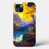 Surreal Fantasy Landschaft Art Case-Mate iPhone Hülle (Rückseite)