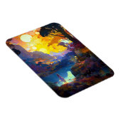 Surreal Fantasy Landschaft Art Magnet (Rechte Seite)