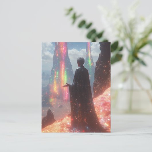 Surreal fantasy postkarte (Stehend Vorderseite)