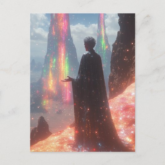 Surreal fantasy postkarte (Vorderseite)