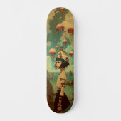 Surreal fantasy wall art skateboard (Vorderseite)