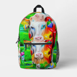 Surreal Farm Art Bedruckter Rucksack