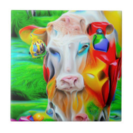 Surreal Farm Art Fliese