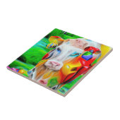 Surreal Farm Art Fliese (Seite)