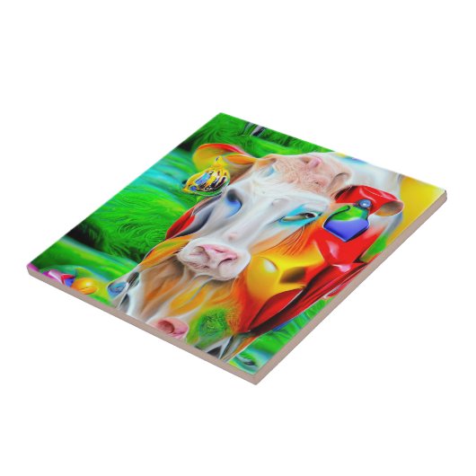 Surreal Farm Art Fliese (Seite)