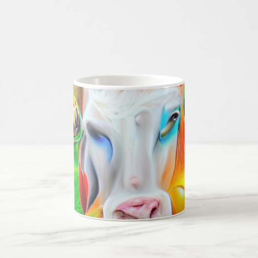 Surreal Farm Art Kaffeetasse (Mittel)