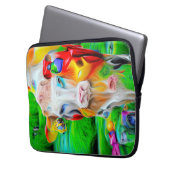 Surreal Farm Art Laptopschutzhülle (Vorderseite Links)