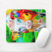 Surreal Farm Art Mousepad (Mit Mouse)