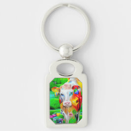Surreal Farm Art Schlüsselanhänger