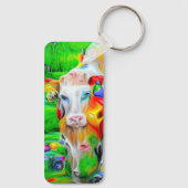 Surreal Farm Art Schlüsselanhänger (Rückseite)