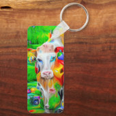 Surreal Farm Art Schlüsselanhänger (Rückseite)