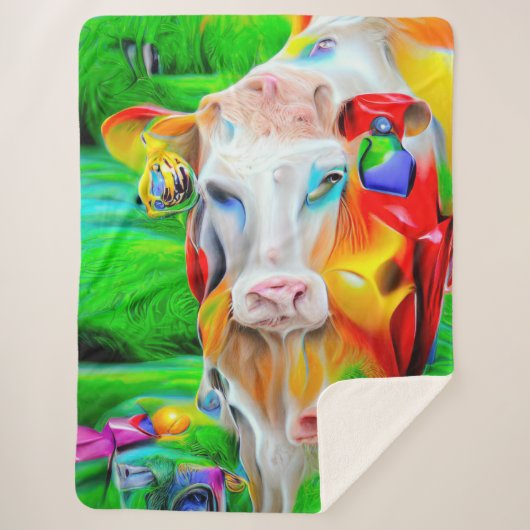 Surreal Farm Art Sherpadecke (Vorderseite)