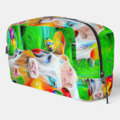 Surreal Farm Art Waschbeutel (Rechte Ecke)