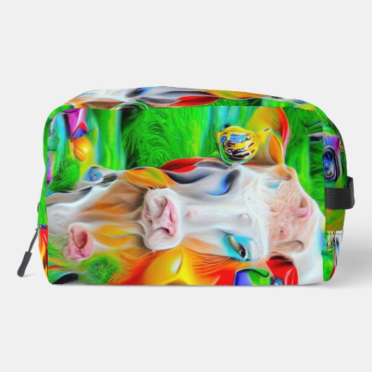 Surreal Farm Art Waschbeutel (Rückseite)