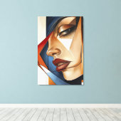 Surreal Femininity Leinwanddruck (Insitu (Holzboden))