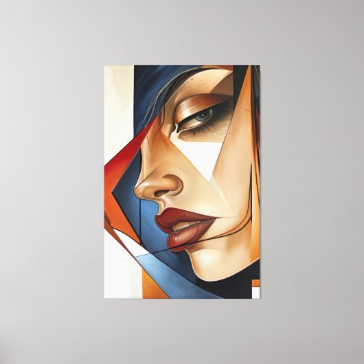 Surreal Femininity Leinwanddruck (Vorderseite)