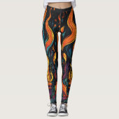 "Surreal Flame Vector Art - 4K Render for - - Leggings (Vorderseite)