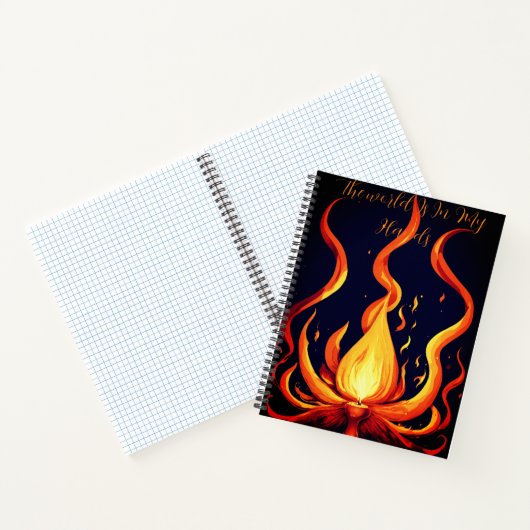 "Surreal Flame Vector Art-4K Render for - - Notizblock (Innenseite)
