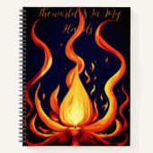 "Surreal Flame Vector Art-4K Render for - - Notizblock (Vorderseite)