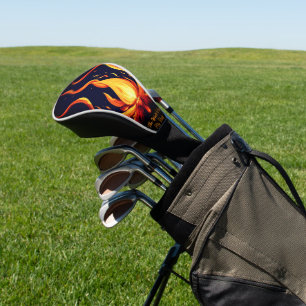 Surreal Flame Vector Art-4K Render für - Golf Headcover