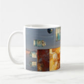 Surreal Floating Cubes And Spheres Kaffeetasse (Links)