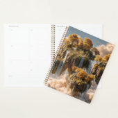 Surreal Floating Islands With Golden Trees Planer (Anzeige)