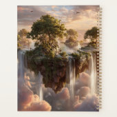 Surreal Floating Islands with Waterfall Planer (Rückseite)
