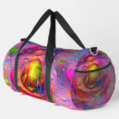 Surreal Floral Art Duffle Bag (Rechte Ecke)