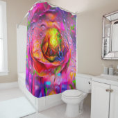 Surreal Floral Art Duschvorhang (Beispiel)
