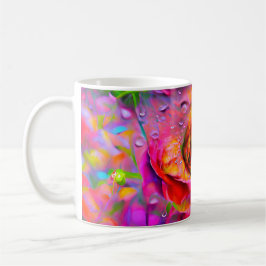 Surreal Floral Art Kaffeetasse
