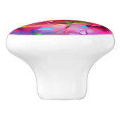 Surreal Floral Art Keramikknauf (Seitenansicht)