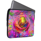 Surreal Floral Art Laptopschutzhülle (Vorne Rechts)