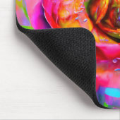 Surreal Floral Art Mousepad (Ecke)