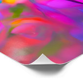 Surreal Floral Art Poster (Ecke)