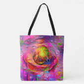 Surreal Floral Art Tasche (Vorderseite)