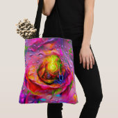 Surreal Floral Art Tasche (Von Nahem)