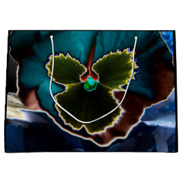 Surreal Floral Print Geschenktasche Große Geschenktüte