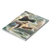Surreal Flying Mallard Ducks Notepad Notizblock (Rotiert)