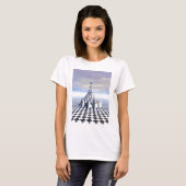 Surreal Fraktal Tower T-Shirt (Vorne ganz)