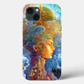 Surreal Frauenlandschaft Fantasy Art Case-Mate iPhone Hülle (Rückseite)