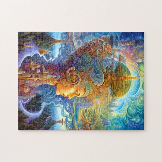 Surreal Frauenlandschaft Fantasy Art Puzzle (Horizontal)