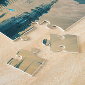 Surreal Futuristische Alien Woman Lanscape Puzzle (Seite)