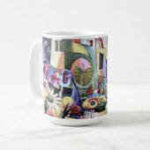 Surreal Garden - Blumenbild 1 Kaffeetasse (Vorderseite Links)